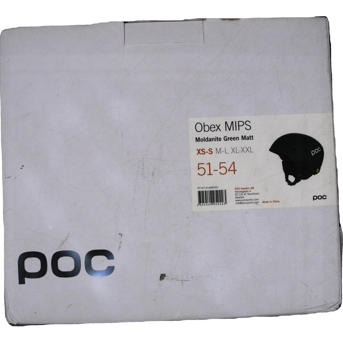 Велосипедний шолом POC Obex MIPS XS-S 51-54 см зелений матовий