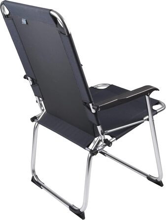 Крісло для кемпінгу Bo-Camp Copa Rio Comfort: чорне, розкладне, для відпочинку та риболовлі