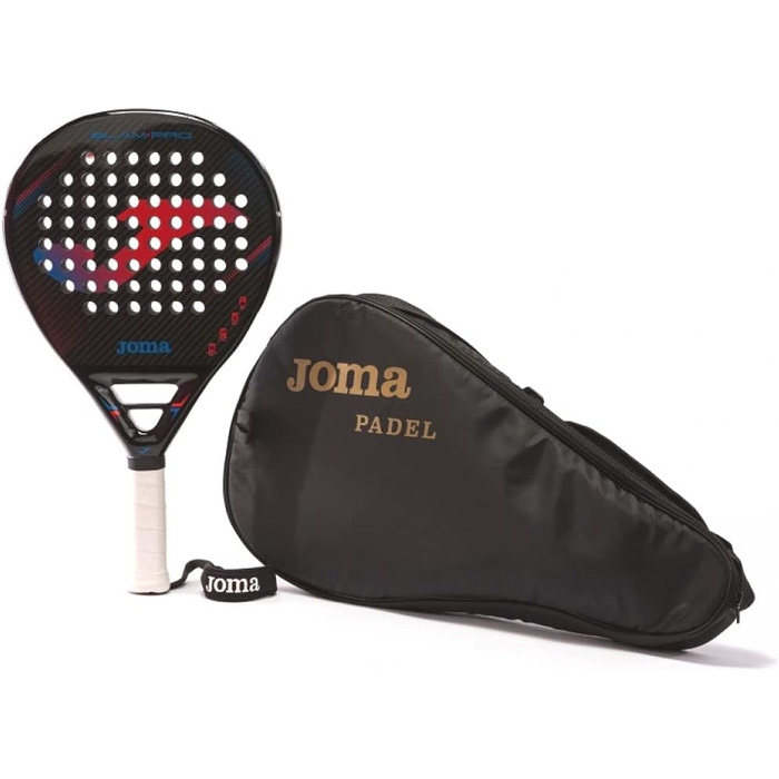 Падельна ракетка JOMA Slam Pro Power, чорна-червона