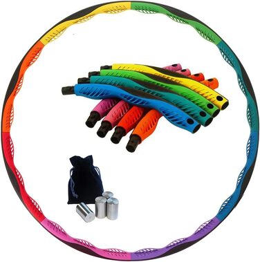 Обруч Powerhoop Deluxe з 4-ма вантажами, регульований, з сумкою і відеоінструкцією