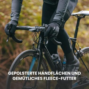Fahrradhandschuhe GripGrab Ride: Водонепроникні зимові рукавички для велосипеда, теплі, вітрозахисні, чорні, XL, Classic