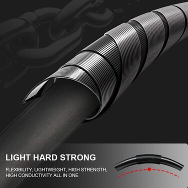 MangoRun Більярдний кий з карбону 12.5 мм, з чохлом, подовження, Orange