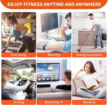 Електричний тренажер для пресу EMS, тренажер для живота, безпечний та ефективний, 6 режимів, 15 інтенсивностей, 10 шт. запасних електродів