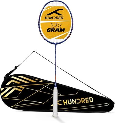 Бадмінтонна ракетка HUNDRED Glory Limited Edition з карбону, унісекс, з чохлом