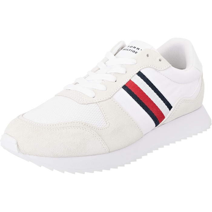 Чоловічі шкіряні кросівки Tommy Hilfiger FM0FM04886, 42 EU, білі