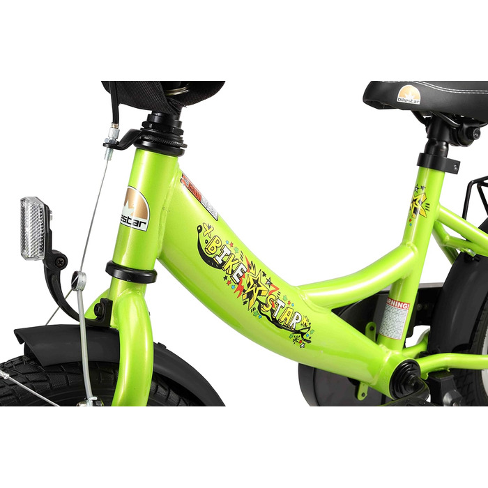 Дитячий велосипед BIKESTAR Classic 12 дюймів для дівчаток і хлопчиків від 3 років