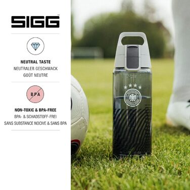 Пляшка для води Sigg Tritan Total Color ONE 600 мл - для газованих напоїв, легка, BPA-free, миється в посудомийній машині