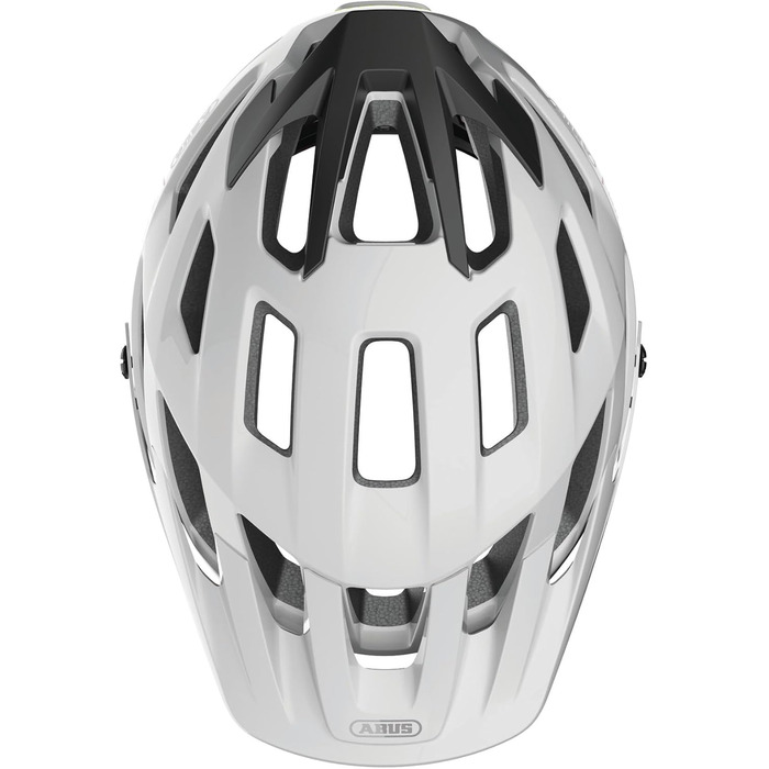 ABUS Moventor 2.0 - велосипедний шолом для гірського велосипеда, All-Mountain, білий (shiny white), S (51-55 см)