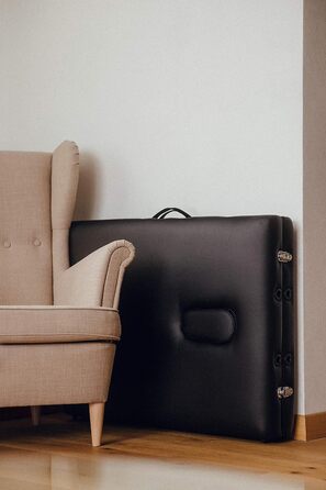 Масажний стіл Luxton Home Premium з піноматеріалу, складаний, портативний, з сумкою для перенесення