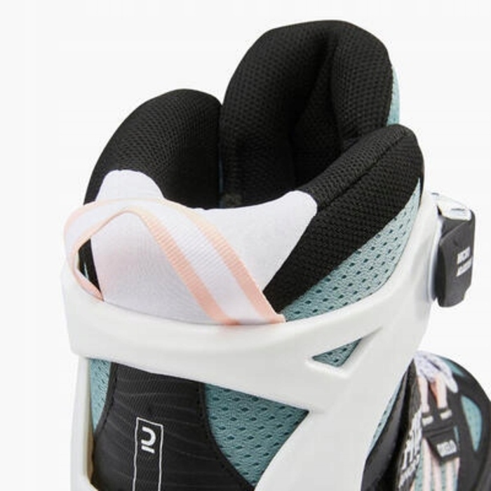 Ролики Oxelo Fit5, чорно-біло-бірюзові, р. 38-41