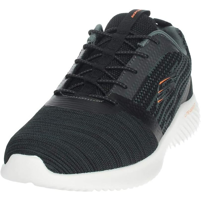 Чоловічі кросівки Skechers Bounder 45 EU, чорно-білі