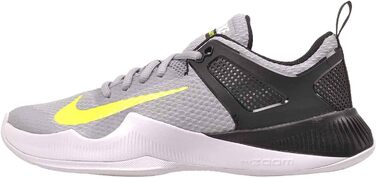 Жіноче взуття Nike Air Zoom Hyperace для сквошу (35.5 EU, сірий, чорний, жовтий)