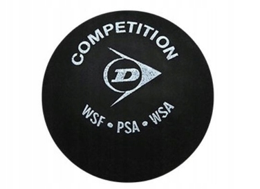 М'ячі для сквошу Dunlop Competition (жовта крапка), 12 шт.