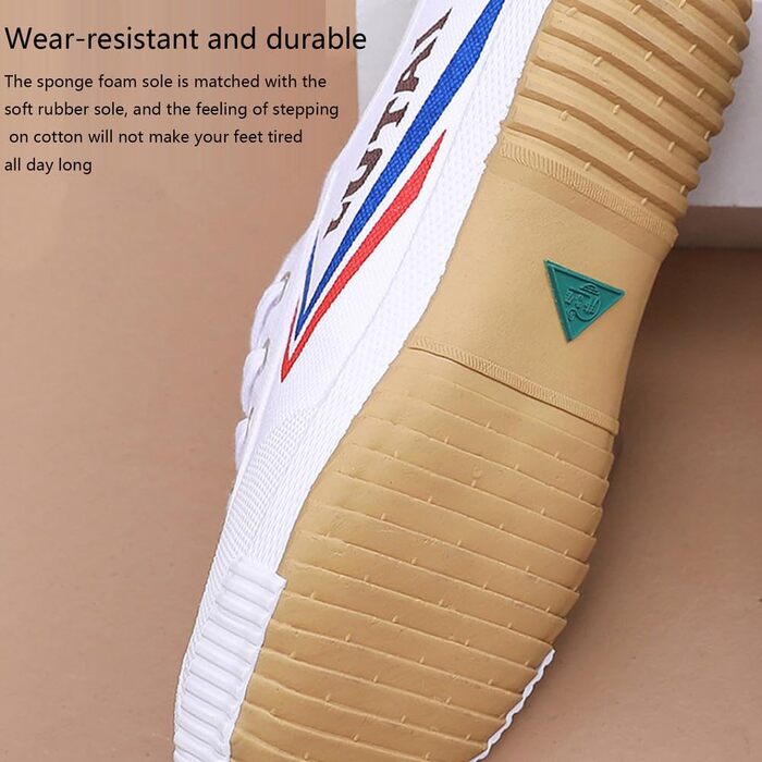 Взуття для бойових мистецтв: кросівки для Тай-Чи, Кунг-Фу, Цигун. Кеди з канвасу, низькі, унісекс (34 EU, білий)