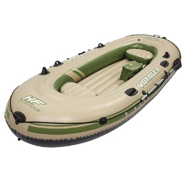 Надувний човен Bestway Hydro-Force Voyager 500 для 3 осіб, 348x141x48 см, комплект з веслами