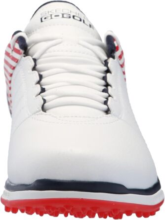 Жіночі гольф-кросівки Skechers Go Pivot Spikeless - білий, темно-синій, червоний (37 EU)