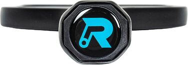 Ronbus R1/R3 Pulsar: Пікбол ракетка з вуглецевого волокна з серцем з поліпропіленових сот, 16 мм