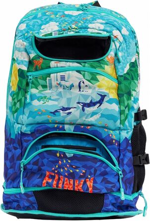 Дитячий плавальний рюкзак Funkita Elite Squad 36 л Wilderness – водонепроникний, спортивний