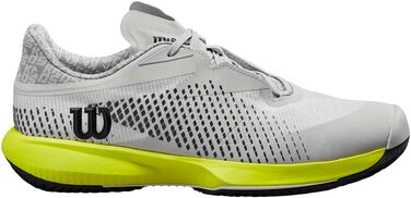 Тенісне взуття Wilson KAOS Swift 1.5 Clay для чоловіків, 43 1/3 EU, Pearl Blue/Black/Safety Yellow