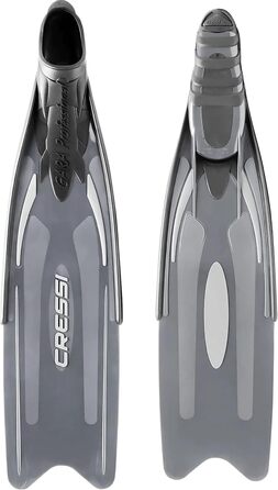 Довгі ласти Cressi Gara LD Silver 44/45 для фрідайвінгу та апное, професійні, висока продуктивність
