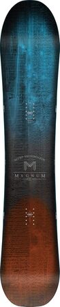 Сноуборд Nitro Magnum Wide 163 см для великих розмірів взуття, фрірайд-фрістайл, мультиколор