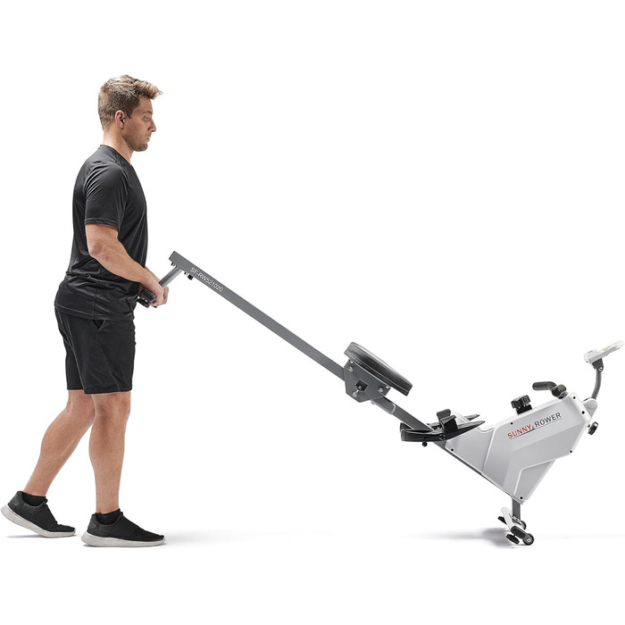 Магнітний тренажер для дому Sunny Health & Fitness SF-RW521020: компактний, складаний, тихий, з підключенням до SunnyFit App