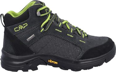 Дитячі трекінгові черевики CMP Thiamat Mid 2.0 Wp (41 EU, Антрацит/Лайм)