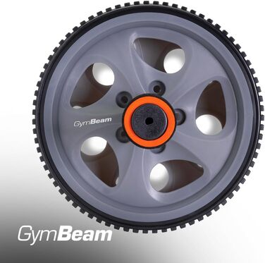 Ролер для пресу GymBeam - тренажер для м'язів живота, неслизькі ручки, для комплексних тренувань, ефективний фітнес-інвентар для дому, спортзалу та в дорогу