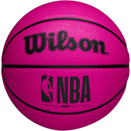 Баскетбольний м'яч WILSON NBA DRV, для залу та вулиці, рожевий, розмір 3