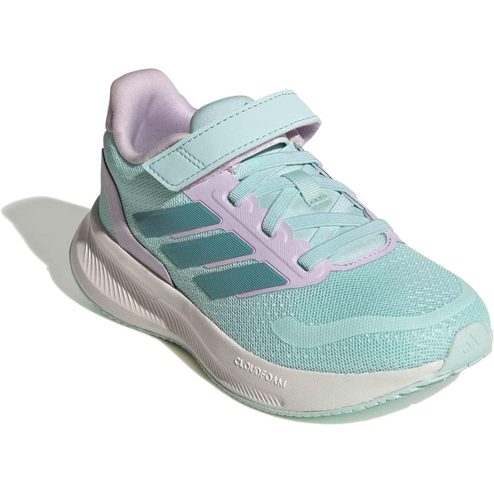 Кросівки Adidas Run Falcon 5 для дітей (35 EU), світло-м'ятний, білий, лавандовий