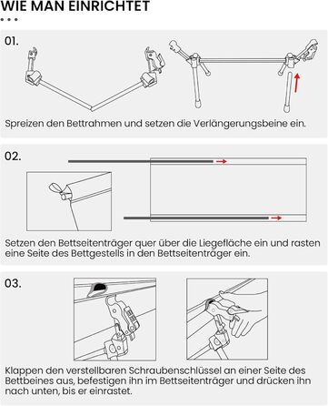 OneTigris SUPRANUBIS розкладне ліжко для кемпінгу 190x70 см, легке, портативне, до 150 кг, для намету, відпочинку на природі, подорожей, саду, офісу, колір Койот