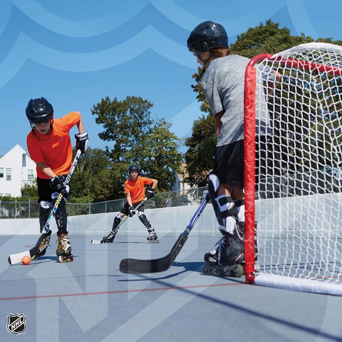 Franklin Streethockey Tor SX Pro NHL Tournament - Ворота для вуличної хокейної гри, сталевий каркас, червоні