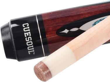 CUESOUL Більярдний кий з'єднаний 19 1/2 Oz Maple, 58 дюймів, 13 мм (CSTB004)