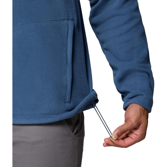 Чоловіча флісова куртка Columbia Fast Trek II Full Zip Fleece, темно-сіра (Dark Mountain), розмір XXL