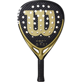 Ракетка для падел-тенісу Wilson Defy LS V1, чорний/золотий