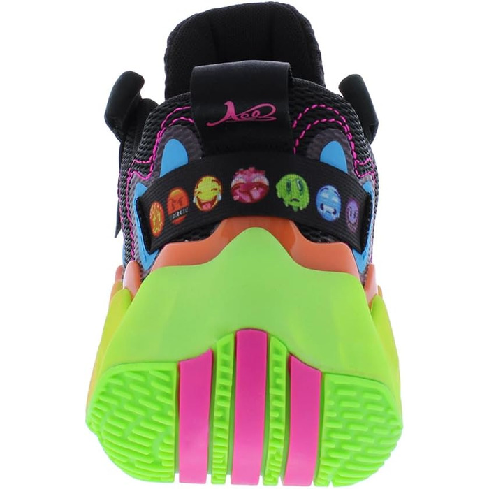 Кросівки баскетбольні Adidas Damen Exhibition Mid (40 2/3 EU, Cblack Actpir Tmsogr)