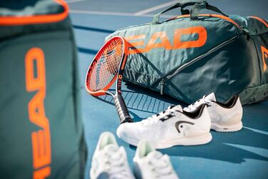 Сумка для ракеток HEAD Pro, тенісна, унісекс, L, бірюзова/помаранчева