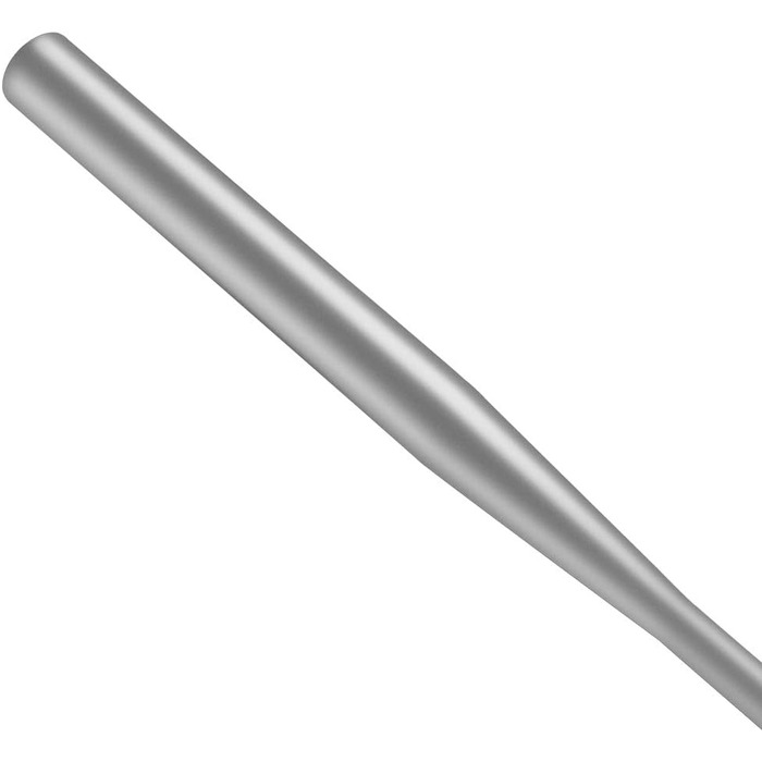 Бейсбольна біта сталева 25 дюймів (Silber) з чохлом для транспортування