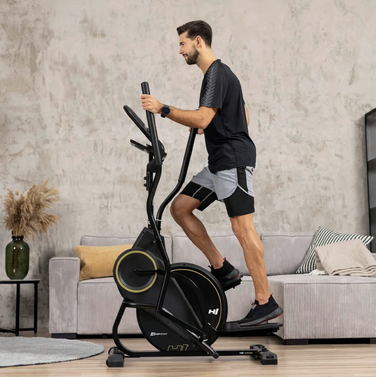 Орбітрек магнітний Hop-Sport HS-450B Dynamic чорно-золотистий