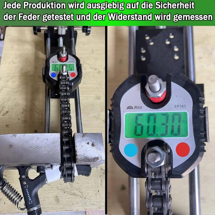 Фітнес-тренажер для пальців Profi Fitness Handtrainer, регульований 5-60 кг, для зміцнення пальців та підсилення хвата, тренажер для підготовки передпліч, 2 шт. (зелений) + E-Book з вправами