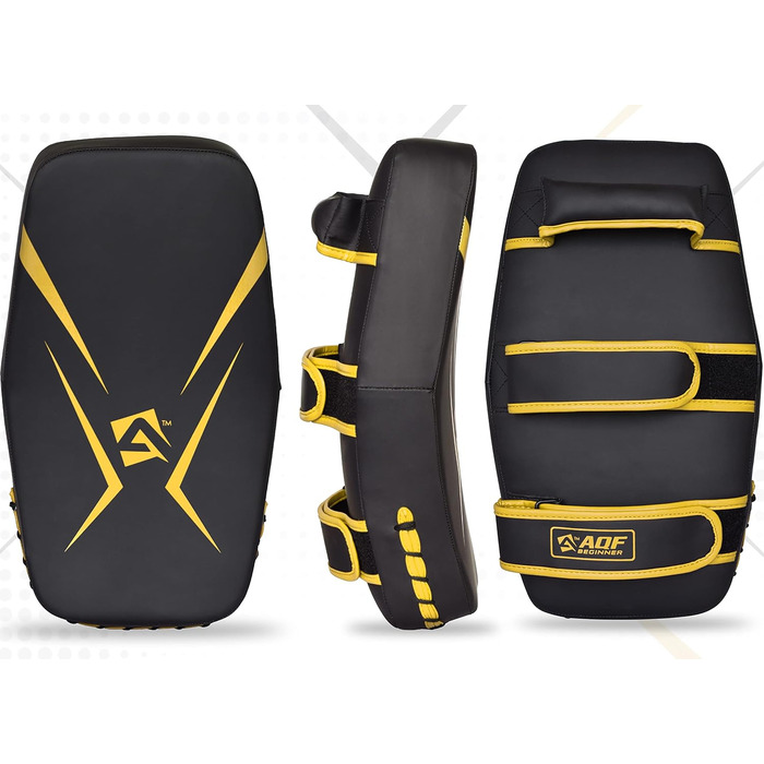 Шлагбаум Pratzen для боксу, кікбоксингу, муай-тай: ударопоглинаючі подушки з Maya-шкіри, боксерські подушки для єдиноборств, карате та ММА