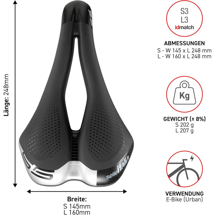 Велосипедне сідло Selle Italia S 5 SFLW, жіноче, ергономічне