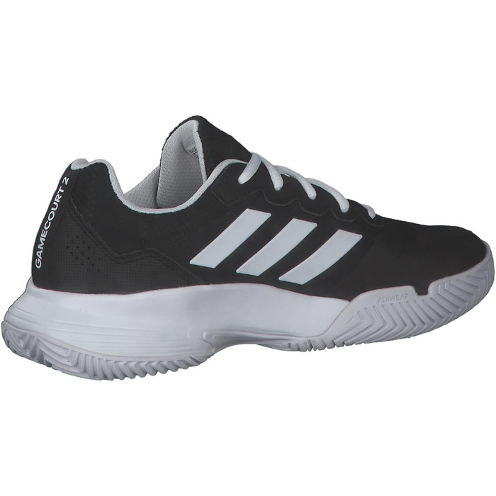 Жіночі тенісні кросівки Adidas Gamecourt 2w, 38 EU, чорний/білий
