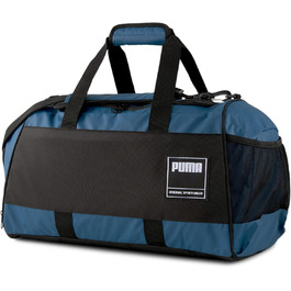 Сумка для спортзалу PUMA Medium для дорослих, синя/чорна, OneSize