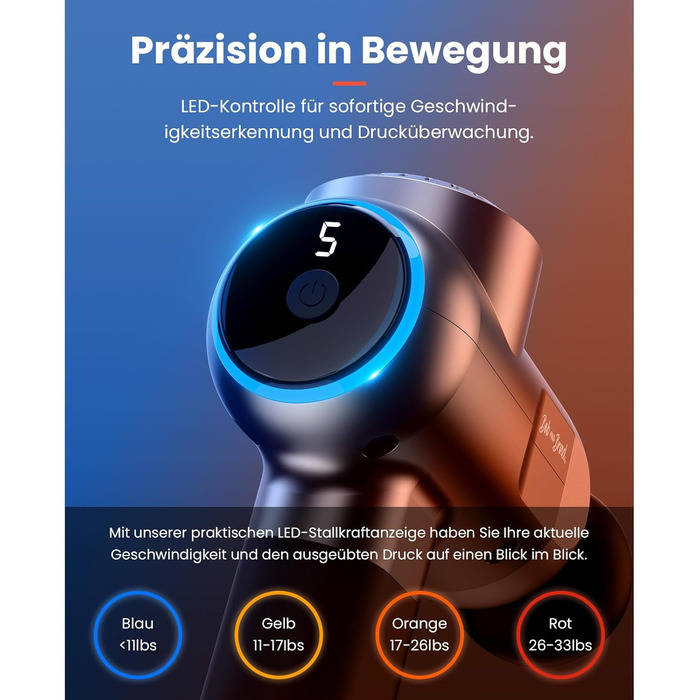 Масажер для тіла Bob and Brad C2 Pro з підігрівом та охолодженням, професійний електричний масажер для дому, фітнесу, відновлення та зняття болю (сріблястий)