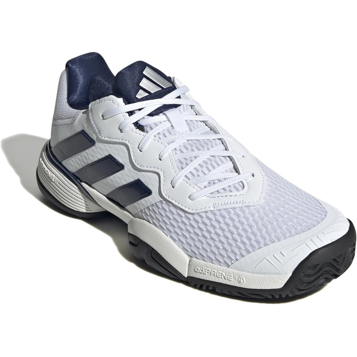 Дитячі тенісні кросівки adidas Barricade Kids 21 EU Cloud White/Dark Blue/Core Black