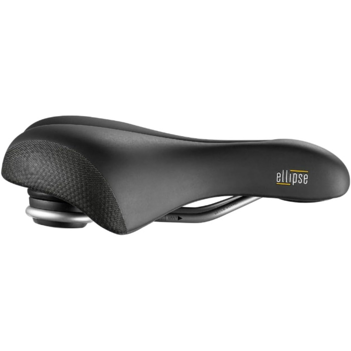 Сідло для велосипеда Selle Royal Ellipse Relaxed унісекс, преміум, чорне
