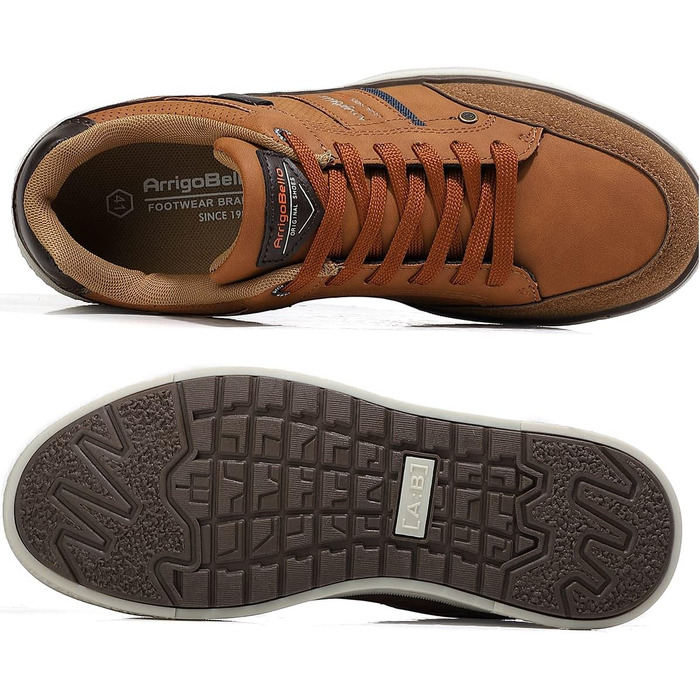 Кросівки чоловічі ARRIGO BELLO для активного відпочинку, спорту та прогулянок. Розміри 41-46 (43 EU), колір: коричневий (C1).