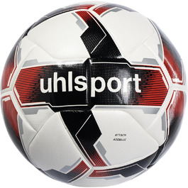 Футбольний м'яч Uhlsport Attack ADDGLUE для тренувань і ігор, з технологією ADDGLUE, для юнаків і дорослих, сертифікат FIFA Basic