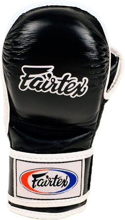Боксерські рукавички Fairtex FGV15 для MMA, чорні, розмір L